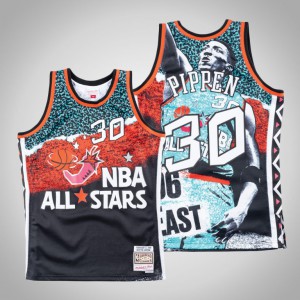 Scottie Pippen Chicago Bulls Mitchell & Ness Swingman Men's #30 All-Star Fashion Jersey - Aqua 473948-220