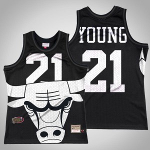 Thaddeus Young Chicago Bulls Fashion Tank Men's Big Face 3.0 Jersey - Black 541626-787