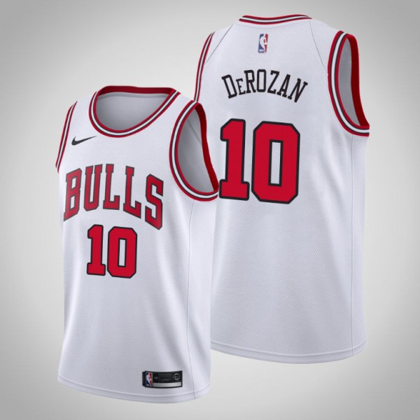 DeMar DeRozan Chicago Bulls 2021 Trade Men's Association Edition Jersey -  White - DeMar DeRozan Bulls Jersey - mitchell & ness michael jordan 